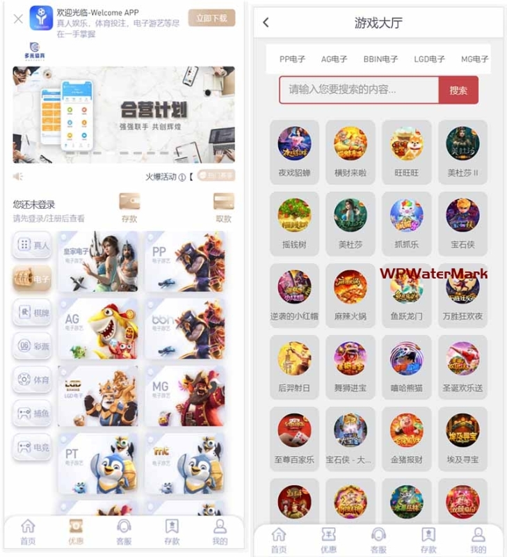 NG游戏娱乐城api接口/NG游戏.net程序源码/19套前端UI模板/搭建教程源码-YMN1740