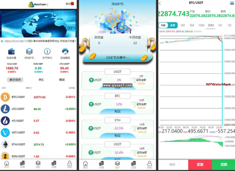 海外双语言仿MT5微盘PHP源码带搭建文本-YMN1719