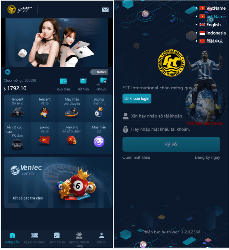 大富聚星二开4语言cp系统源码/纯越南语言ssc源码/越南ssc游戏带开奖控制全开源-YMN1681