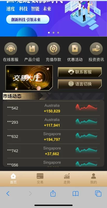 多语言完美BTC-USDT伪交易源码-8Y-YMN1844