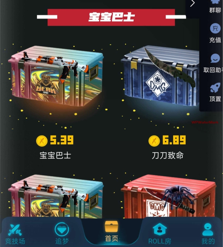 CSGO开箱网源码ThinkPHP 5.1 (后端) + Vue 2 (前端)-YMN2112
