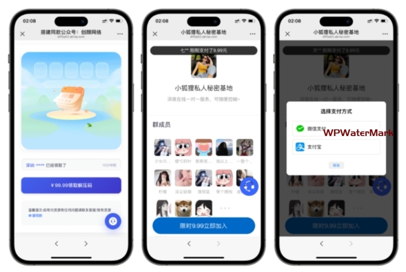 最新全自动付费进群系统 独立付费进群系统源码 付费内容平台系统源码-YM2110